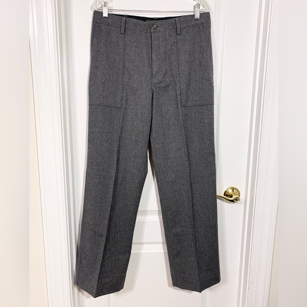 Y2K VTG Banana Republic Wool Cargo Pants Gray Men’s 32/30